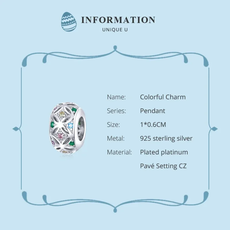 (immagine per) Charm tipo Pandora Colorato - BSC224 - Visualizza 6