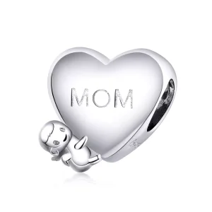 (immagine per) Charm tipo Pandora Confessa a mamma - BSC218