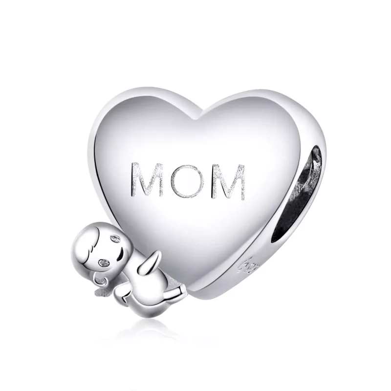 (immagine per) Charm tipo Pandora Confessa a mamma - BSC218
