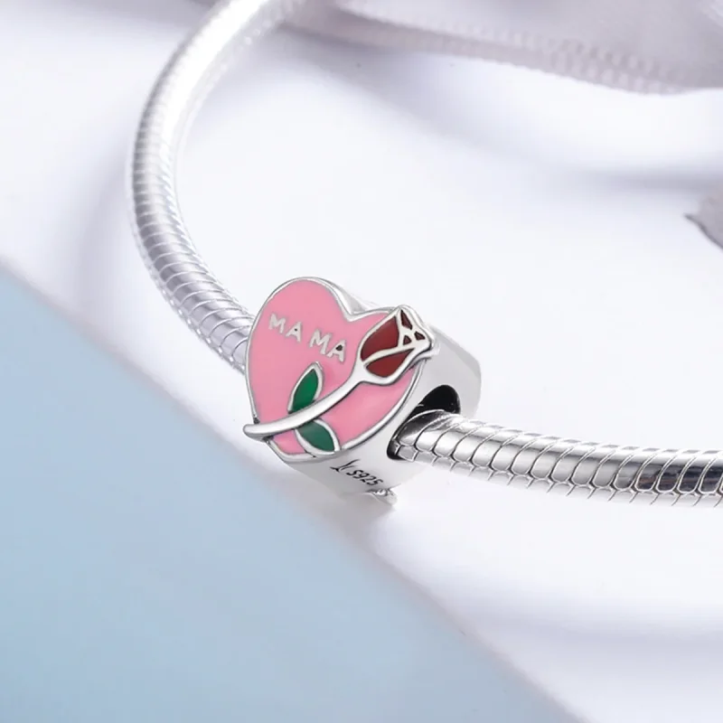 (immagine per) Charm tipo Pandora Confessione d'amore materno - SCC652 - Visualizza 4
