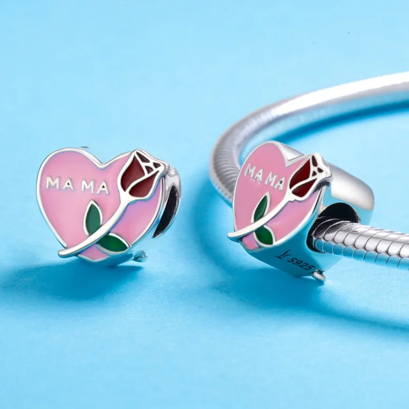 (immagine per) Charm tipo Pandora Confessione d'amore materno - SCC652 - Visualizza 5