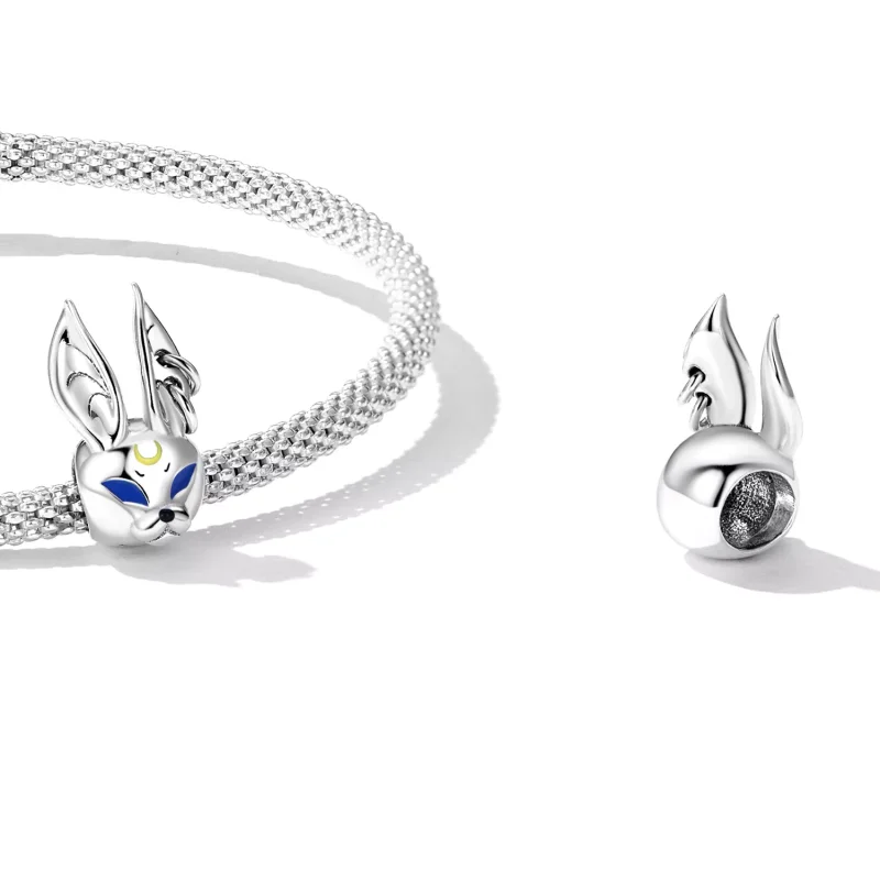 (immagine per) Charm tipo Pandora Coniglio bestia del vento punk - SCC2269 - Visualizza 4