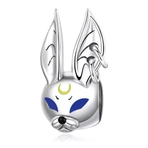 (immagine per) Charm tipo Pandora Coniglio bestia del vento punk - SCC2269