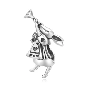 (immagine per) Charm tipo Pandora Coniglio giocoso - SCC2045