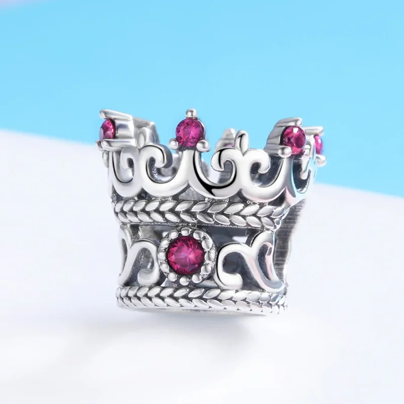 (immagine per) Charm tipo Pandora Corona del Re - SCC776 - Visualizza 2