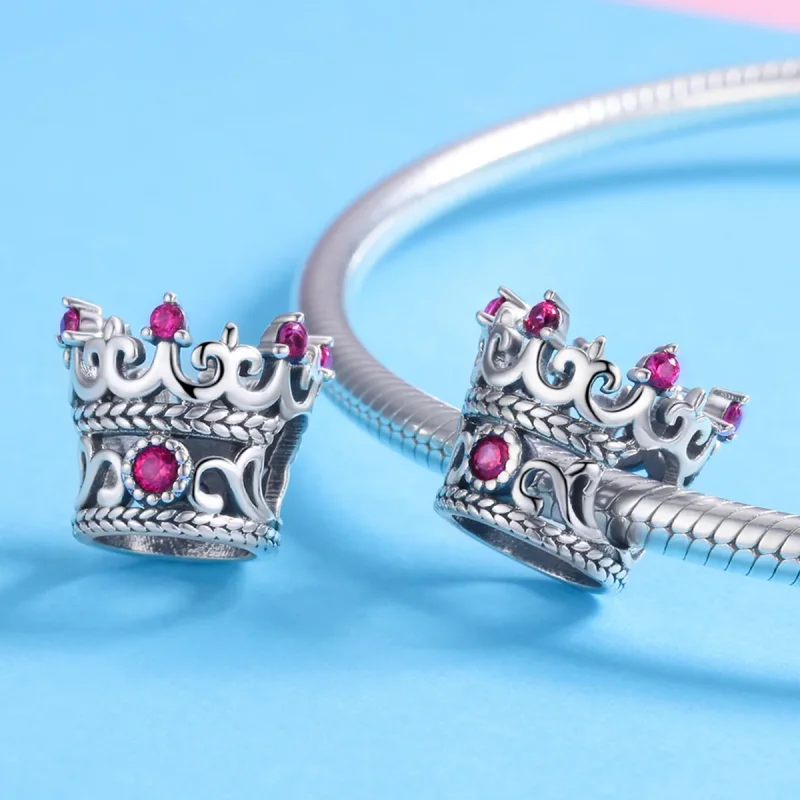 (immagine per) Charm tipo Pandora Corona del Re - SCC776 - Visualizza 4
