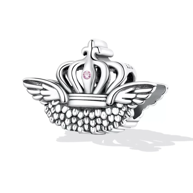 (immagine per) Charm tipo Pandora Corona delicata - SCC2260 - Visualizza 2