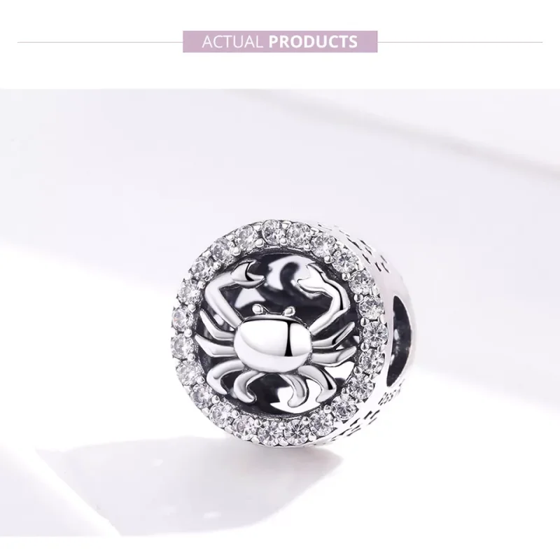 (immagine per) Charm tipo Pandora Costellazione Cancro - SCC1213 - Visualizza 5