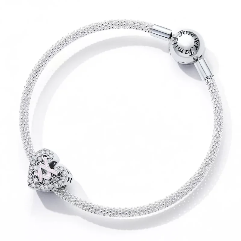 (immagine per) Charm tipo Pandora Cravatta Amore - SCC2204 - Visualizza 5