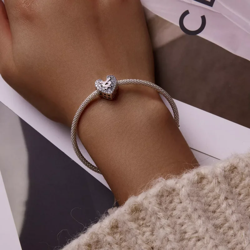 (immagine per) Charm tipo Pandora Cravatta Amore - SCC2204 - Visualizza 6