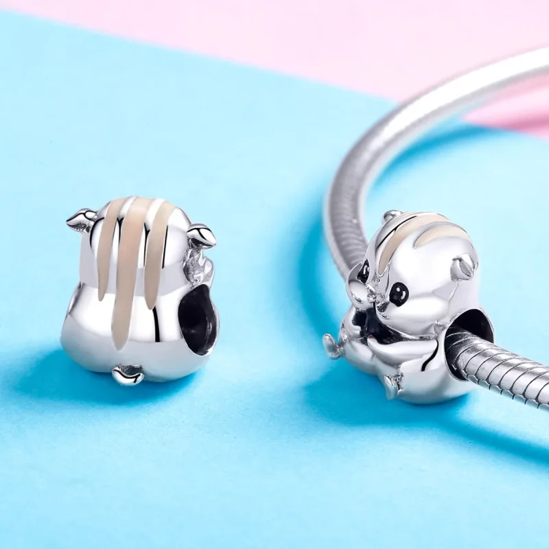 (immagine per) Charm tipo Pandora Criceto - SCC1133 - Visualizza 3