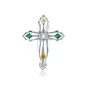 (immagine per) Charm tipo Pandora Croce del Ringraziamento - BSC343