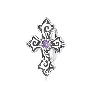(immagine per) Charm tipo Pandora Croce modello retrò - BSC583