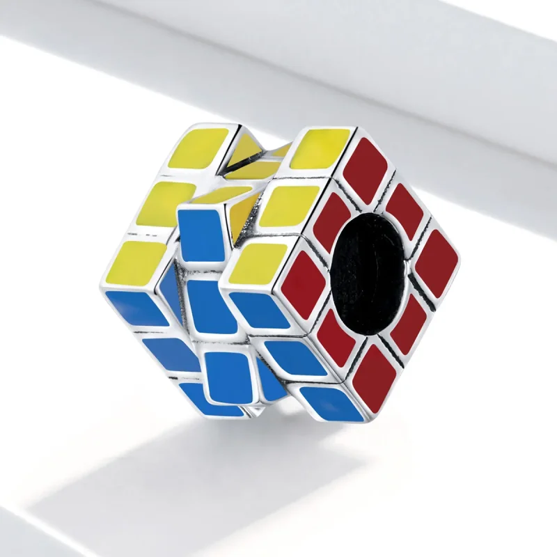 (immagine per) Charm tipo Pandora Cubo colorato - SCC1640 - Visualizza 2