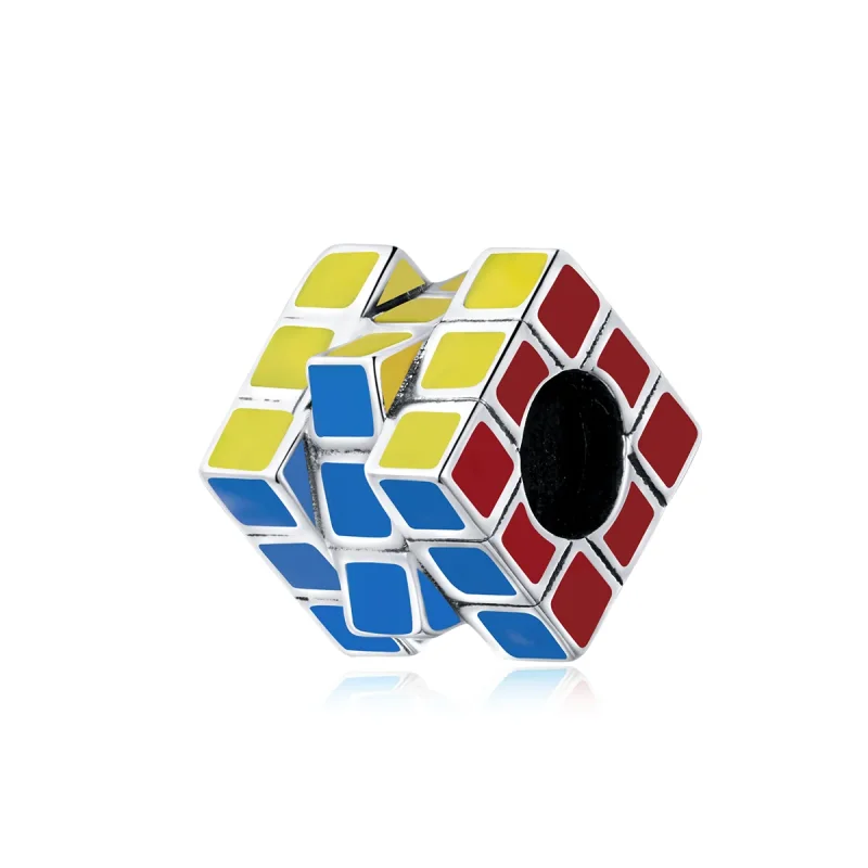 (immagine per) Charm tipo Pandora Cubo colorato - SCC1640