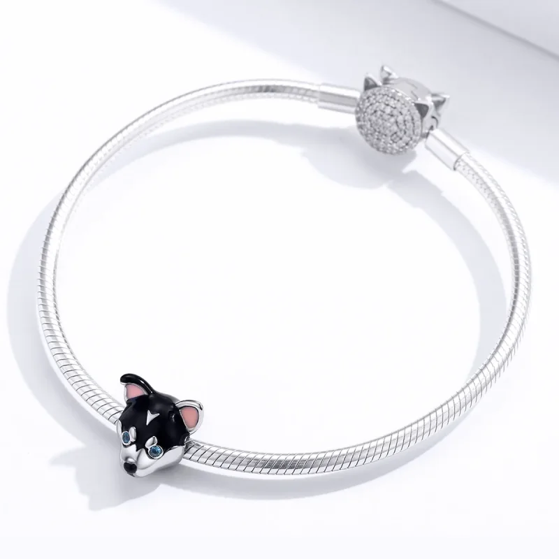 (immagine per) Charm tipo Pandora Cucciolo - BSC191 - Visualizza 3