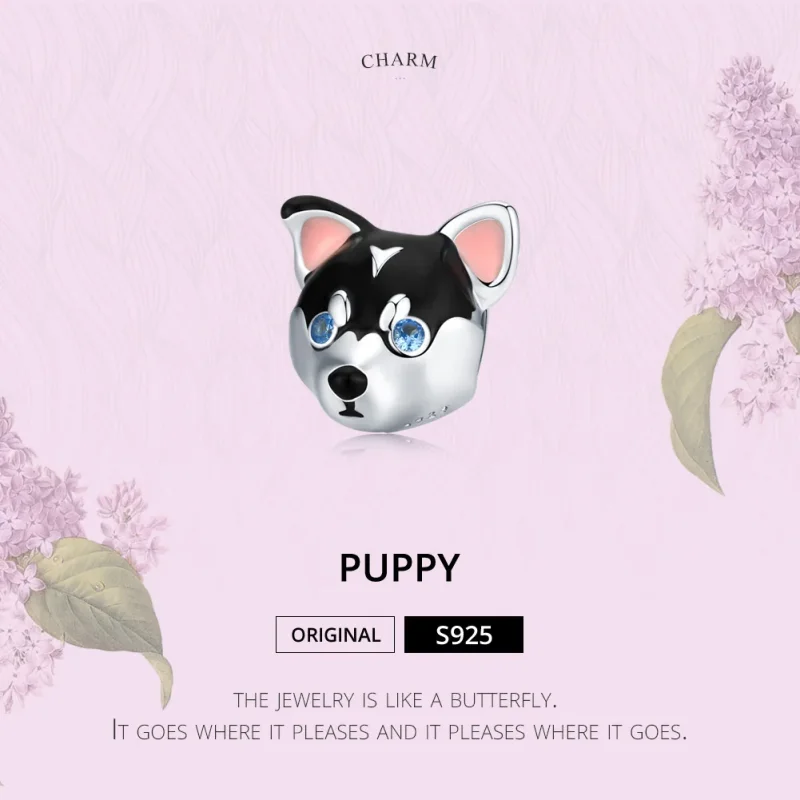 (immagine per) Charm tipo Pandora Cucciolo - BSC191 - Visualizza 6