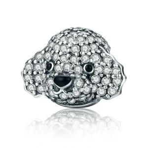 (immagine per) Charm tipo Pandora Cucciolo di barboncino - SCC152