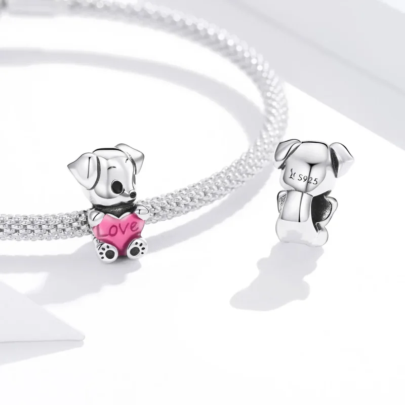 (immagine per) Charm tipo Pandora Cucciolo tenero - SCC1677 - Visualizza 4