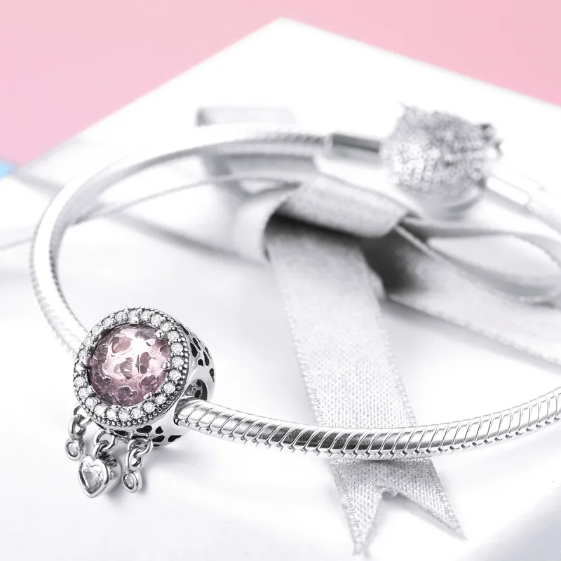 (immagine per) Charm tipo Pandora Cuore brillante - SCC998 - Visualizza 4