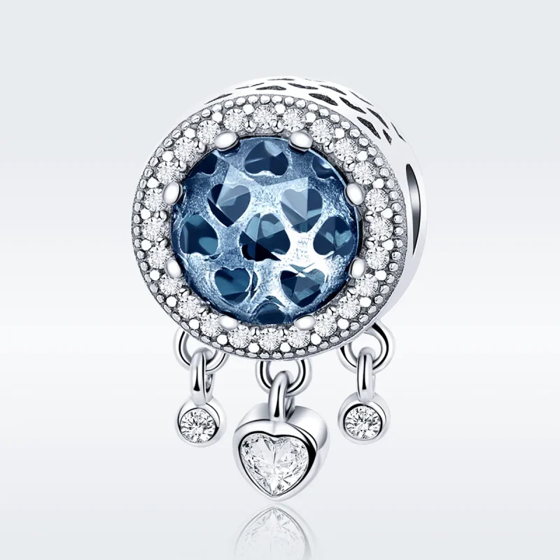 (immagine per) Charm tipo Pandora Cuore di cristallo luminoso - SCC724 - Visualizza 3
