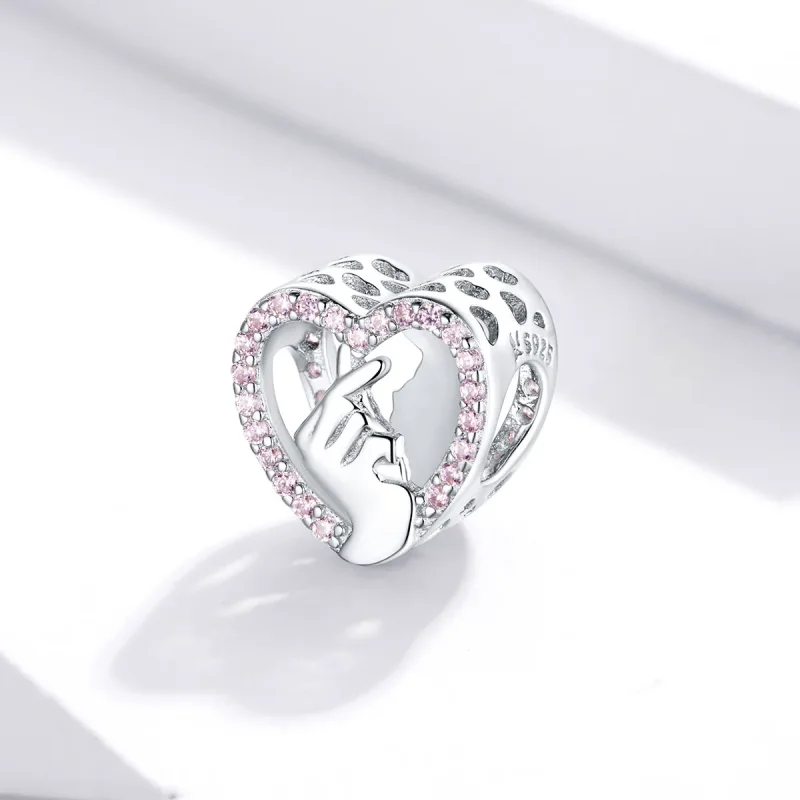 (immagine per) Charm tipo Pandora Cuore di dito - SCC1690 - Visualizza 2