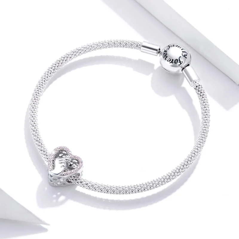 (immagine per) Charm tipo Pandora Cuore di dito - SCC1690 - Visualizza 3