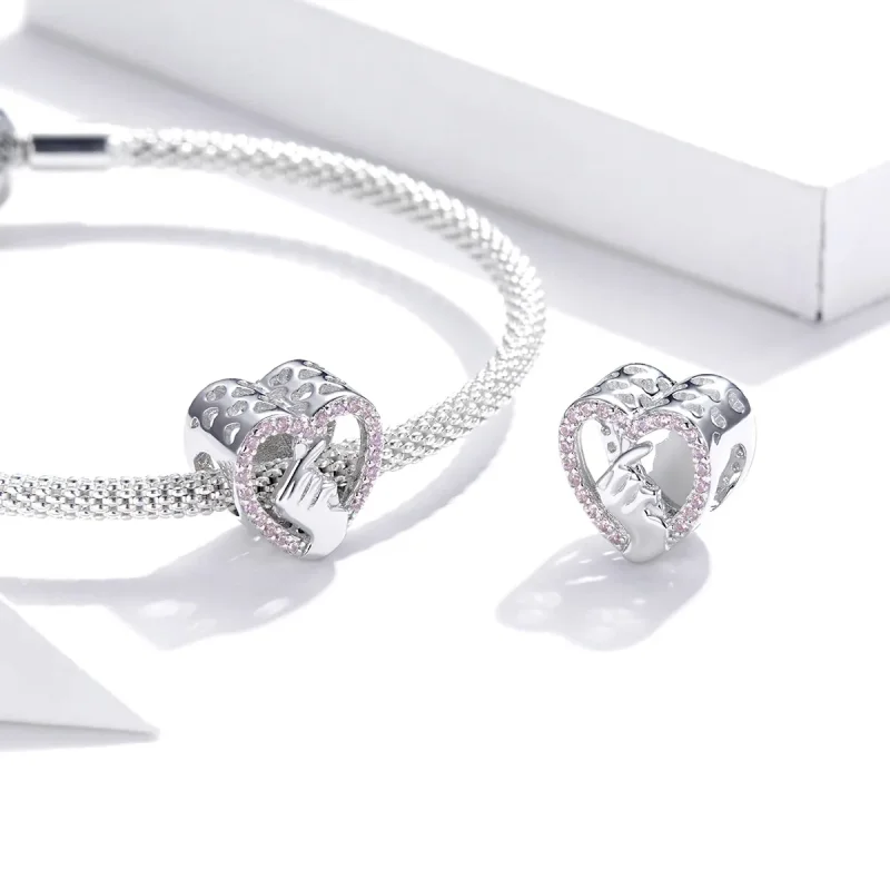 (immagine per) Charm tipo Pandora Cuore di dito - SCC1690 - Visualizza 4