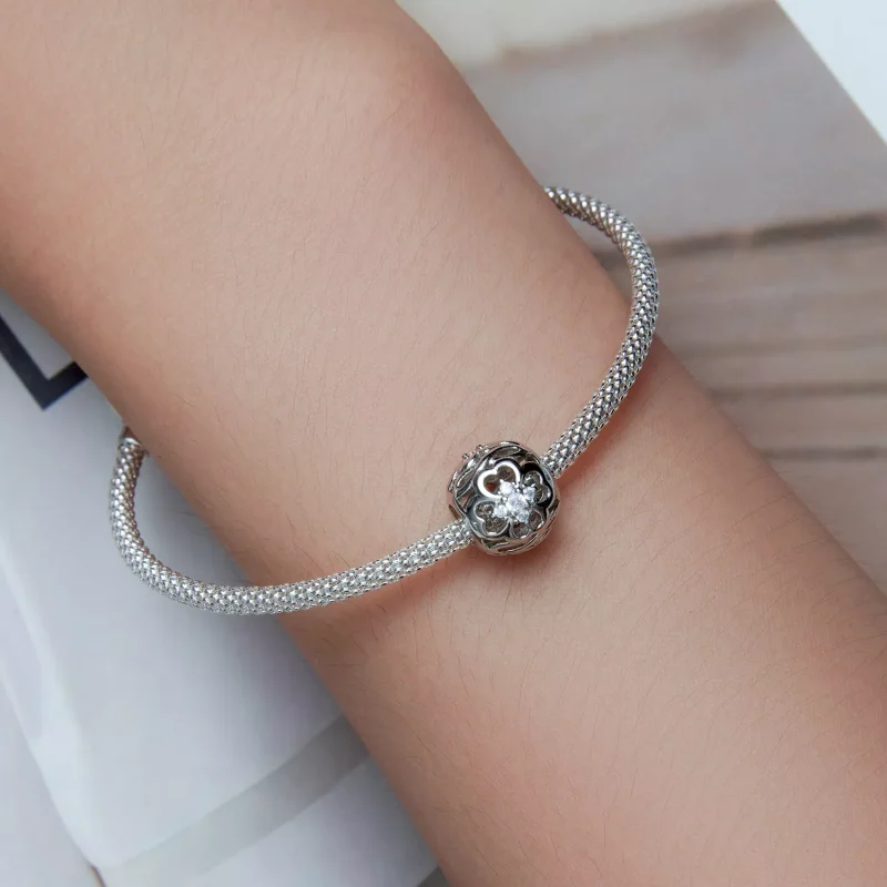 (immagine per) Charm tipo Pandora Cuore infinito - BSC664 - Visualizza 6