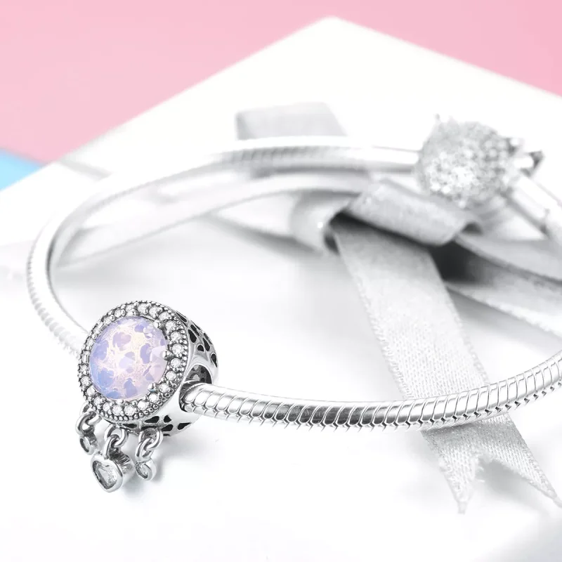 (immagine per) Charm tipo Pandora Cuore luminoso - SCC999 - Visualizza 4