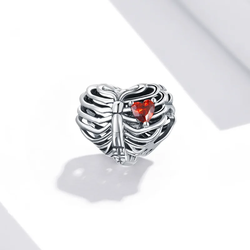 (immagine per) Charm tipo Pandora Cuore pulsante - SCC1764 - Visualizza 2
