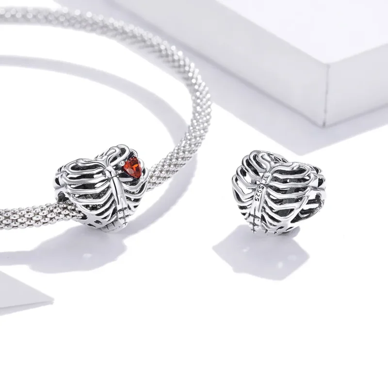 (immagine per) Charm tipo Pandora Cuore pulsante - SCC1764 - Visualizza 4