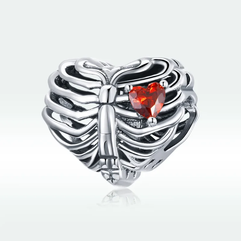 (immagine per) Charm tipo Pandora Cuore pulsante - SCC1764 - Visualizza 5
