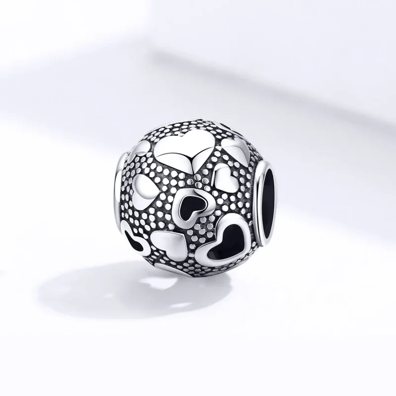 (immagine per) Charm tipo Pandora Cuore retrò - SCC1451 - Visualizza 2