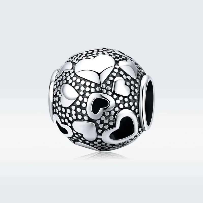 (immagine per) Charm tipo Pandora Cuore retrò - SCC1451 - Visualizza 5