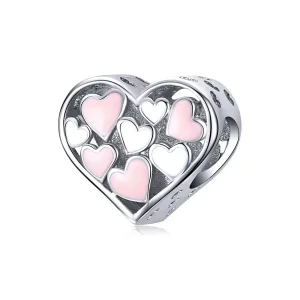 (immagine per) Charm tipo Pandora Cuore romantico - SCC1423
