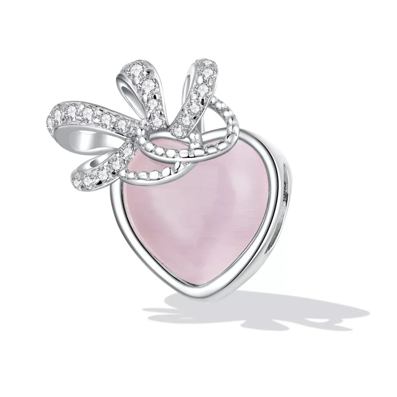 (immagine per) Charm tipo Pandora Cuore rosa - SCC2261 - Visualizza 2