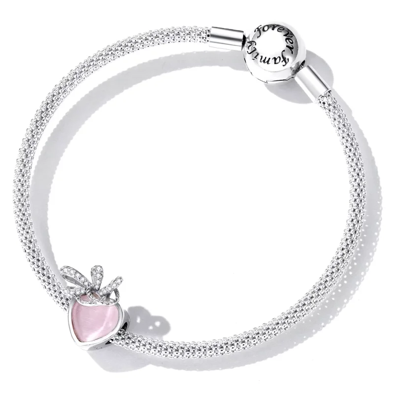 (immagine per) Charm tipo Pandora Cuore rosa - SCC2261 - Visualizza 6