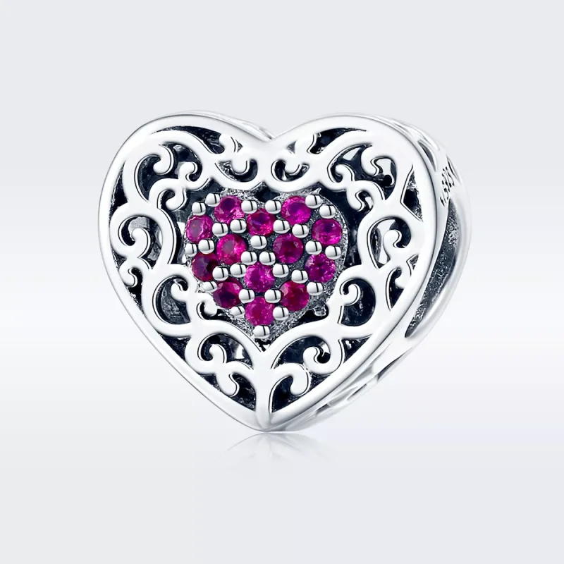 (immagine per) Charm tipo Pandora Cuore - SCC1109 - Visualizza 3