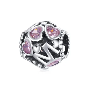(immagine per) Charm tipo Pandora Cuore sferico - BSC421