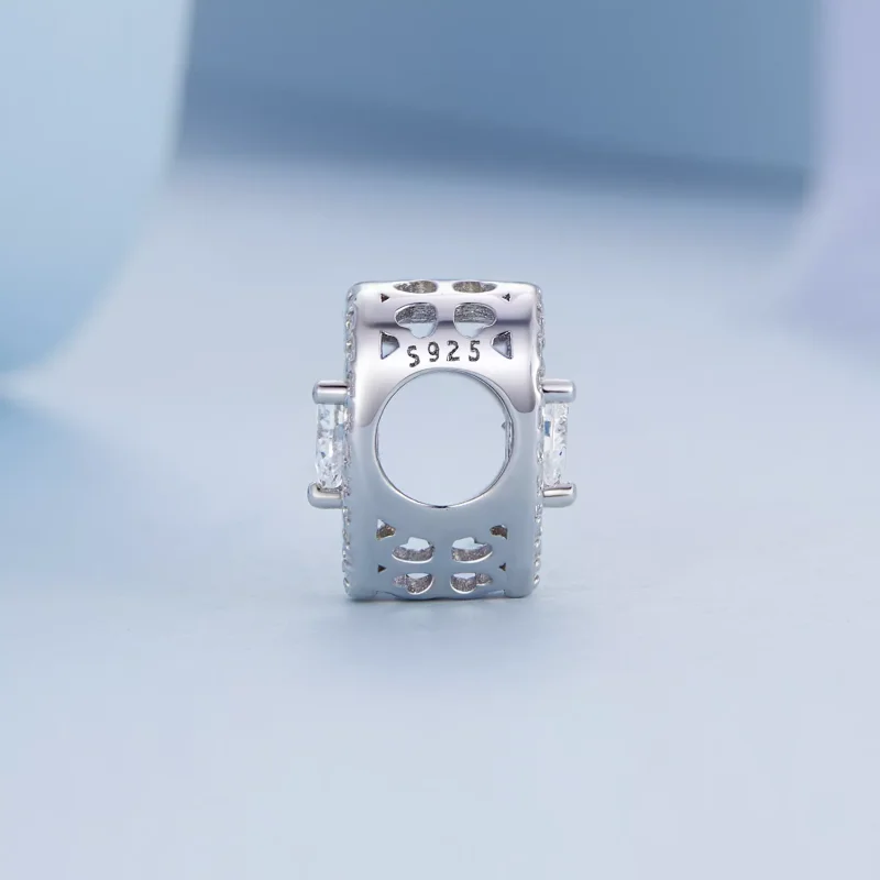 (immagine per) Charm tipo Pandora Cuore splendente - BSC662 - Visualizza 3