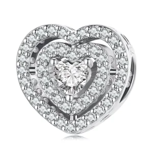 (immagine per) Charm tipo Pandora Cuore splendente - BSC662