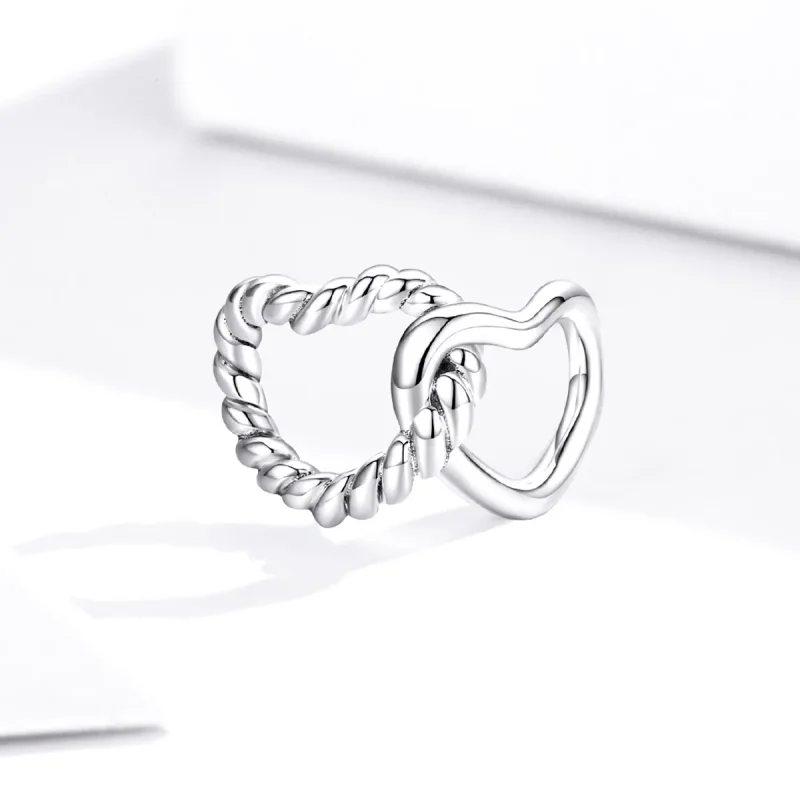 (immagine per) Charm tipo Pandora Cuori Intrecciati - SCC1563 - Visualizza 2