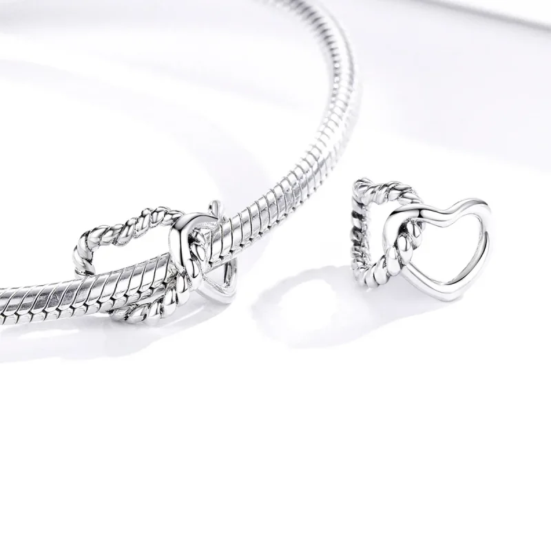 (immagine per) Charm tipo Pandora Cuori Intrecciati - SCC1563 - Visualizza 4