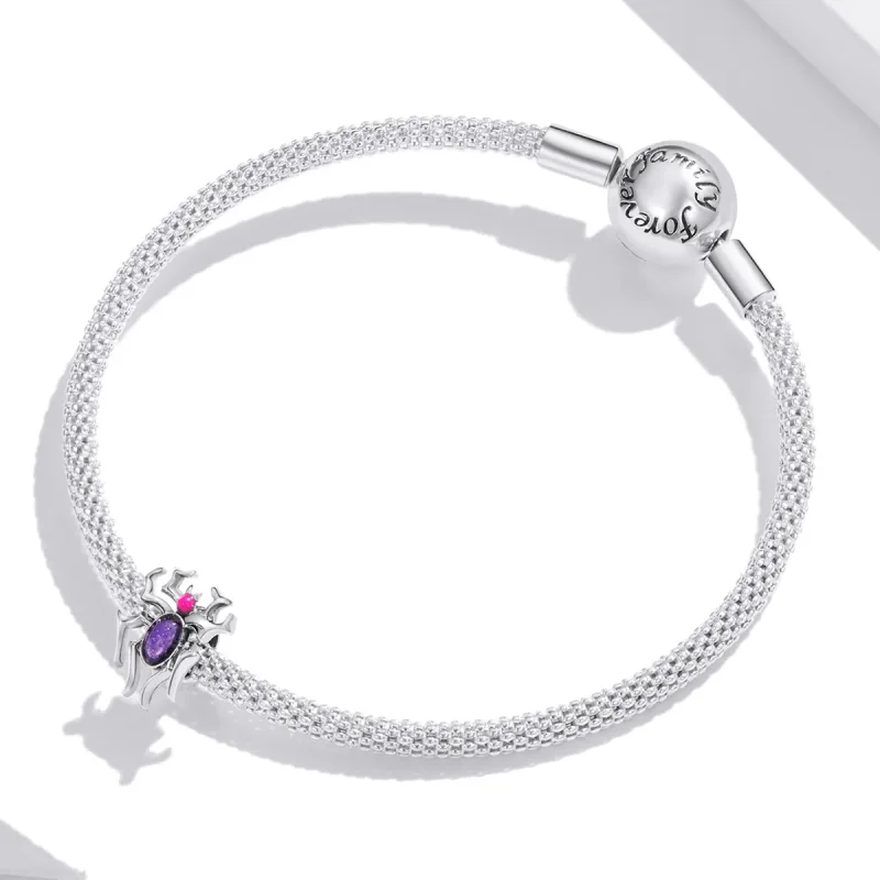 (immagine per) Charm tipo Pandora Cyberpunk - Ragno - SCC1842 - Visualizza 3