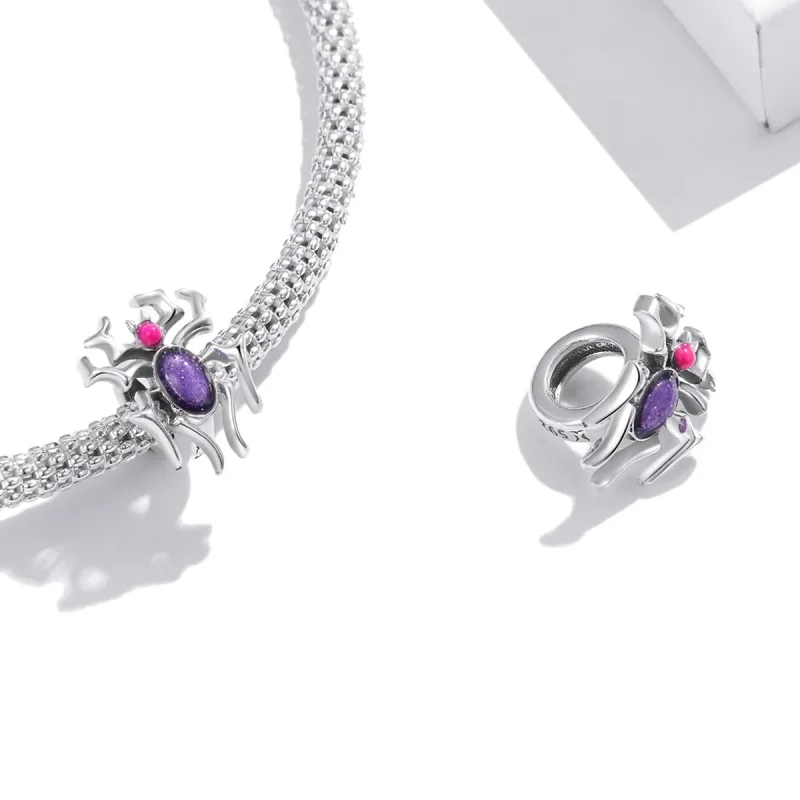 (immagine per) Charm tipo Pandora Cyberpunk - Ragno - SCC1842 - Visualizza 4