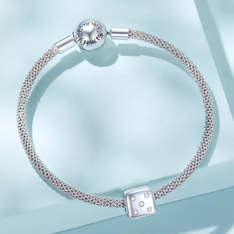 (immagine per) Charm tipo Pandora Dado fortunato - SCC2362 - Visualizza 4