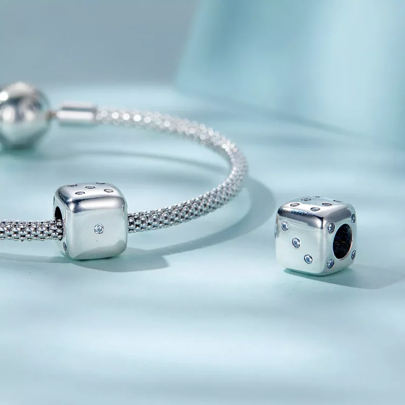 (immagine per) Charm tipo Pandora Dado fortunato - SCC2362 - Visualizza 6