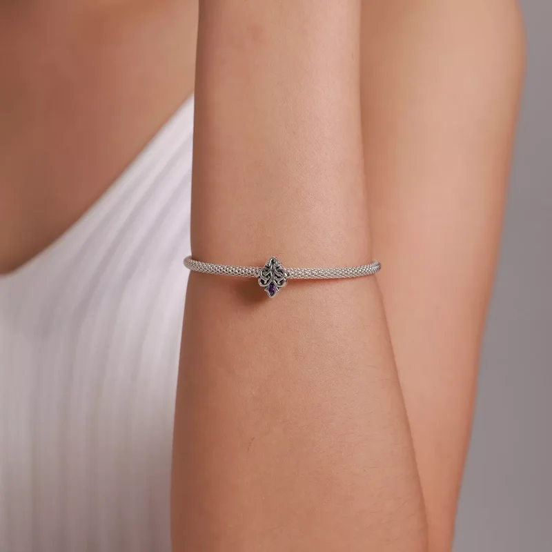(immagine per) Charm tipo Pandora Decorazione d'epoca - SCC1930 - Visualizza 5