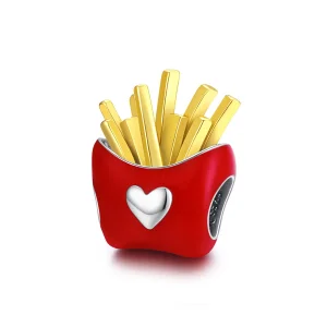 (immagine per) Charm tipo Pandora Deliziose patatine fritte - SCC1606